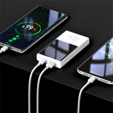 УМБ Baseus Super Mini 10000mAh 22.5W 5A с технологией QC3.0+PD3.0 + Кабель USB to Type-C Белый