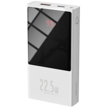 УМБ Baseus Super Mini 10000mAh 22.5W 5A з технологією QC3.0 + PD3.0 + Кабель USB to Type-C Білий