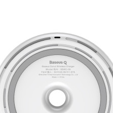 Беспроводное зарядное устройство Baseus Donut Wireless Charger с технологией Qi 10W Белый