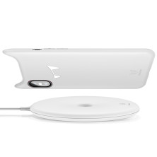 Беспроводное зарядное устройство Baseus Donut Wireless Charger с технологией Qi 10W Белый