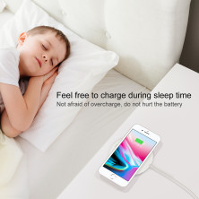 Беспроводное зарядное устройство Baseus Donut Wireless Charger с технологией Qi 10W Белый