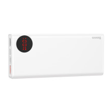 УМБ Baseus Mulight 20000mAh 18W з технологією QC3.0 + PD3.0 Білий