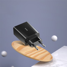 Сетевое зарядное устройство Baseus Speed Mini QC Single U QC3.0 18W USB 3A Черный