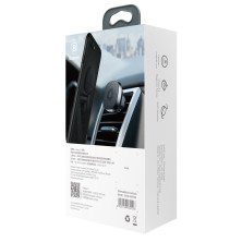 Автодержатель для телефона магнитный Baseus Privity Series Pro Air Черный