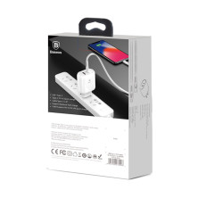 Сетевое зарядное устройство Baseus Bojure Series PD3.0 32W Type-C PD 3A + USB 1A + Кабель 18W Type-C to Lightning 1м Белый