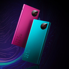 УМБ Baseus Adaman 10000mAh 22.5W с технологией QC3.0+PD3.0 Сине-Зелёный