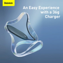 Беспроводное зарядное устройство Baseus Light Magnetic с технологией Qi 15W 2A Синий