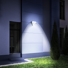 Світильник фасадний Baseus Solar Energy 1.2Вт 120Lm на сонячній батареї 1200mAh із датчиком руху Білий
