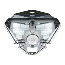 Світильник фасадний Baseus Solar Energy 1.2Вт 120Lm на сонячній батареї 1200mAh із датчиком руху Білий
