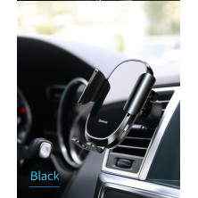 Автодержатель для телефона Baseus Smart Car Mount Cell Phone в воздуховод автоматический Черный