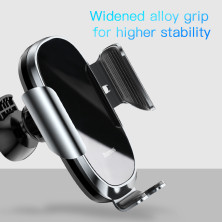 Автодержатель для телефона Baseus Smart Car Mount Cell Phone в воздуховод автоматический Черный