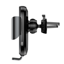 Автодержатель для телефона Baseus Smart Car Mount Cell Phone в воздуховод автоматический Черный