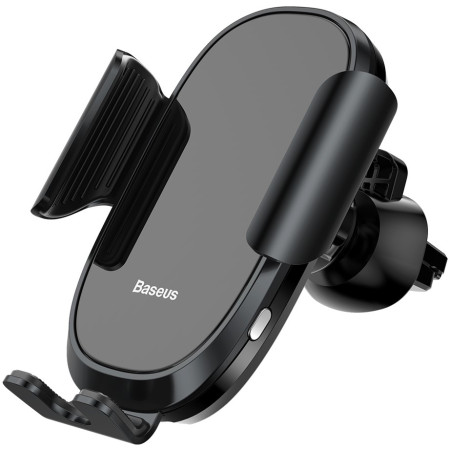 Автодержатель для телефона Baseus Smart Car Mount Cell Phone в воздуховод автоматический Черный