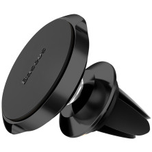 Автотримач для телефону магнітний Baseus Small Ears в повітропровід Чорний