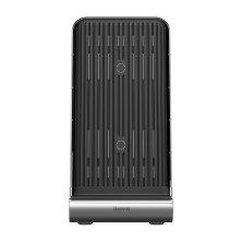 Беспроводное зарядное устройство Baseus Vertical Desktop Wireless Charger  с технологией Qi 10W Черный