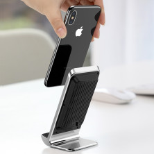 Беспроводное зарядное устройство Baseus Vertical Desktop Wireless Charger  с технологией Qi 10W Черный