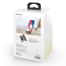Беспроводное зарядное устройство Baseus Vertical Desktop Wireless Charger  с технологией Qi 10W Черный