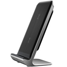 Бездротовий зарядний пристрій Baseus Vertical Desktop Wireless Charger з технологією Qi 10W Чорний