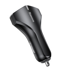 Автомобільний зарядний пристрій Baseus Small Rocket QC 3.0 2USB 3A Чорний
