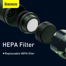 Акумуляторний пилосос Baseus A2 Vacuum Cleaner 70 Вт 5000 Па Зелений
