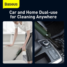 Акумуляторний пилосос Baseus A2 Vacuum Cleaner 70 Вт 5000 Па Зелений