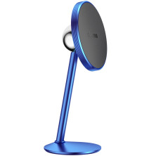 Автотримач для телефону магнітний Baseus Little Sun Magnetic на торпедо Синій