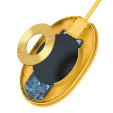 Беспроводное зарядное устройство Baseus Jelly с технологией Qi 15W 2A MAX Желтый