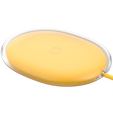 Бездротовий зарядний пристрій Baseus Jelly з технологією Qi 15W 2A MAX Жовтий