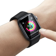 Защитное стекло BASEUS для Apple Watch 1/2/3 38 mm Full Cover 0.2mm Черный