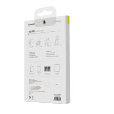 Защитное стекло BASEUS для Apple Watch 1/2/3 38 mm Full Cover 0.2mm Черный