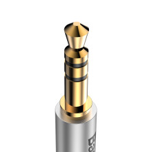 Переходник Baseus M01 Yiven Type-C male To Mini-jack 3.5 male Audio Cable 1.2 m Белый