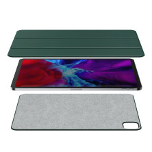 Чохол Baseus для iPad Pro 12.9" (2020) Simplism Magnetic Leather Case Зелений