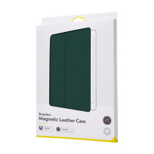 Чохол Baseus для iPad Pro 12.9" (2020) Simplism Magnetic Leather Case Зелений