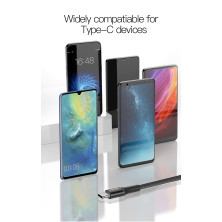 Кабель Baseus Halo Data Cable USB to Type-C QC3.0 3A 1m Чорний