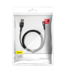 Кабель Baseus Halo Data Cable USB to Type-C QC3.0 3A 1m Чорний