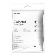 Кабель Baseus Colourful Elbow Type-C to Lightning PD 18W 2.4А 1.2m Красный