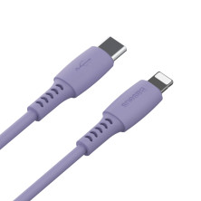 Кабель Baseus Colourful Cable Type-C to Lightning PD 18W 2.4А 1.2m Фиолетовый
