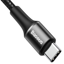 Кабель Baseus Halo Data Cable Type-C to Type-C QC3.0+PD2.0 60W 20V 3А 2m Чорний