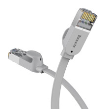 Кабель Baseus High Speed RJ45 Gigabit Network Cable Ethernet Плоский 1m Сірий