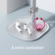 Тримач для телефону та планшета настільний Baseus Literary Youth Desktop Bracket Сріблястий