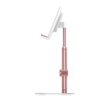 Тримач для телефону та планшета настільний Baseus Literary Youth Desktop Bracket Telescopic Золотисто-Рожевий
