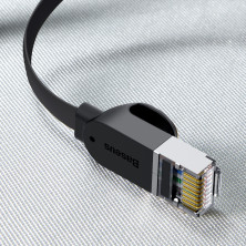 Кабель Baseus High Speed RJ45 Gigabit Network Cable Ethernet Плоский 0.5m Черный