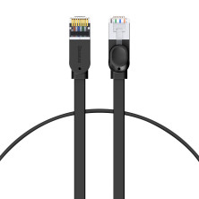Кабель Baseus High Speed RJ45 Gigabit Network Cable Ethernet Плоский 0.5m Черный