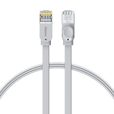 Кабель Baseus High Speed RJ45 Gigabit Network Cable Ethernet Плоский 3m Сірий