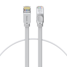 Кабель Baseus High Speed RJ45 Gigabit Network Cable Ethernet Плоский 0.5m Сірий
