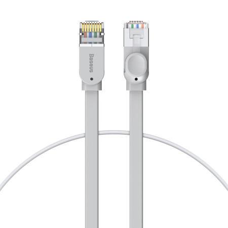 Кабель Baseus High Speed RJ45 Gigabit Network Cable Ethernet Плоский 0.5m Сірий