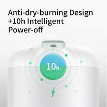 Увлажнитель воздуха Baseus Elephant Humidifier 600 мл с функцией ночника Белый