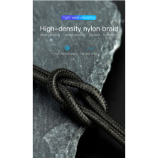 Кабель Baseus Halo Data Cable USB to Type-C 2A 2m Чорний
