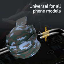 Игровые триггеры для смартфона Baseus Level 3 Helmet PUBG Gadget GA03 Camouflage Синий