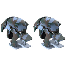 Ігрові тригери для смартфона Baseus Level 3 Helmet PUBG Gadget GA03 Camouflage Синій